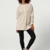 Ladies Bloch Print Oversized Long Sleeve Tee -Dance Dream Shop FJbaxLa2