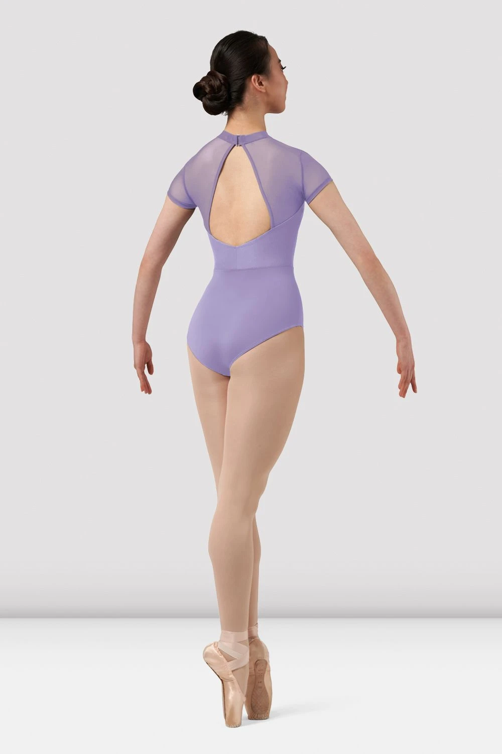 Ladies Mirella Chevron Cap Sleeve Leotard 4 Ladies Mirella Chevron Cap Sleeve Leotard - Image 2