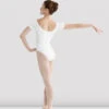 Ladies Cavalier Round Neck Leotard -Dance Dream Shop L5402 Back WHT