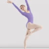 Ladies Premier Long Sleeve Leotard -Dance Dream Shop L5409 Front Lav