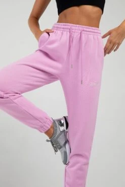 Off-Duty High Waist Joggers -Dance Dream Shop OF3 0000s 0012 PLW5009 BGM DetailFront