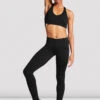 Ladies Hannay Leggings -Dance Dream Shop P1958 BLK FRONT