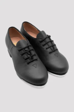 Mens Jazz Tap Leather Tap Shoes -Dance Dream Shop S0301L BLK 08 b280c96f 0217 456b ad51 39d785cd1e9e