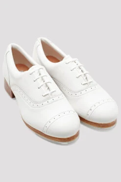 Ladies Jason Samuels Smith Tap Shoes -Dance Dream Shop S0313L WHT 08