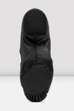 Ladies Leather Elasta Jazz Booties 15 Ladies Leather Elasta Jazz Booties -Dance Dream Shop S0499L BLK 06
