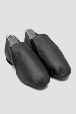 Ladies Leather Elasta Jazz Booties 16 Ladies Leather Elasta Jazz Booties -Dance Dream Shop S0499L BLK 07
