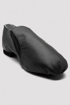 Mens Leather Elasta Jazz Booties -Dance Dream Shop S0499L BLK 08 a52e045c b70e 4ab8 915d a52444ae1596