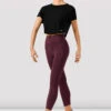 Ladies Selene Relaxed Fit Cropped T-Shirt -Dance Dream Shop Z9352 BLK FRONT