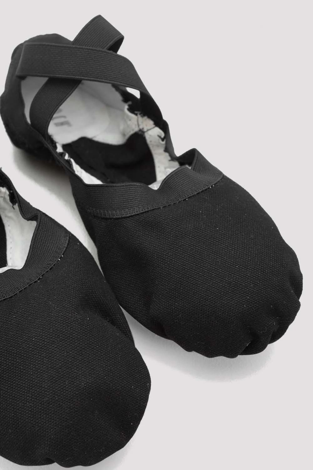 Ladies Pro Elastic Canvas Ballet Shoes 10 Ladies Pro Elastic Canvas Ballet Shoes - Image 8