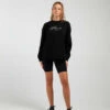 Off-Duty Oversized Crew Sweatshirt 1 Off-Duty Oversized Crew Sweatshirt -Dance Dream Shop zY1WQ2kI